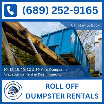 Sustainable Roll Off Dumpster Rental Practices in Kissimmee, FL - Osceola County Focus - DDD Dumpster Rental Kissimmee